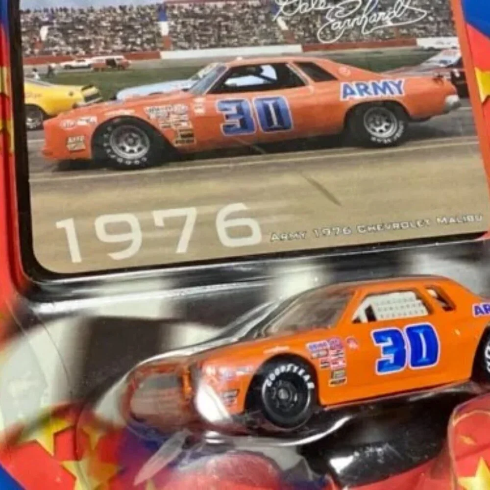 Dale Earnhardt #30 Winner's Circle‎ 1976 Orange Army Malibu Nascar 1:64 NIP 2002